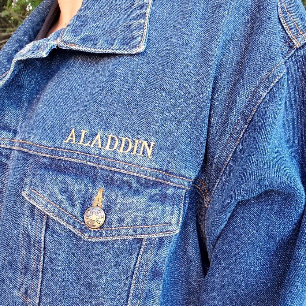 Aladdin Embroidered Denim Jacket - Picture 4 of 6